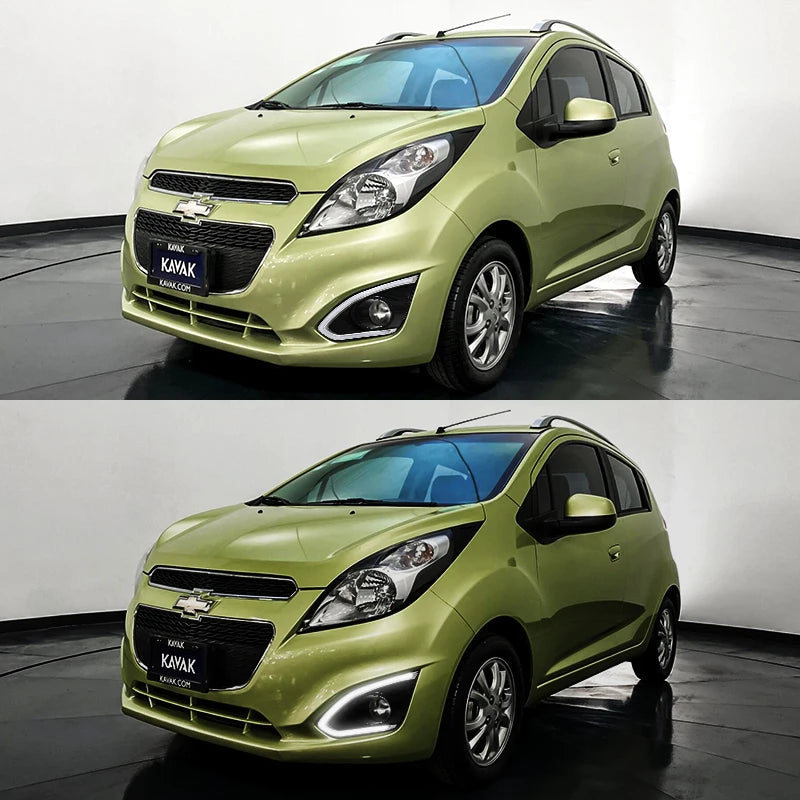 For Chevrolet Spark Chevy 2013 2014 2015 DRL Daylight Daytime Running Lights Fog Lamp Bump | AUTOKITSHOP