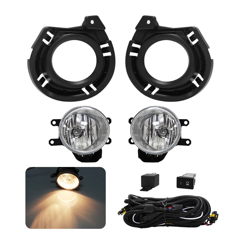 LED Fog Lamp For Toyota Corolla AXIO 2015~ON Daytime Running Lights DRL White Yellow | AUTOKITSHOP