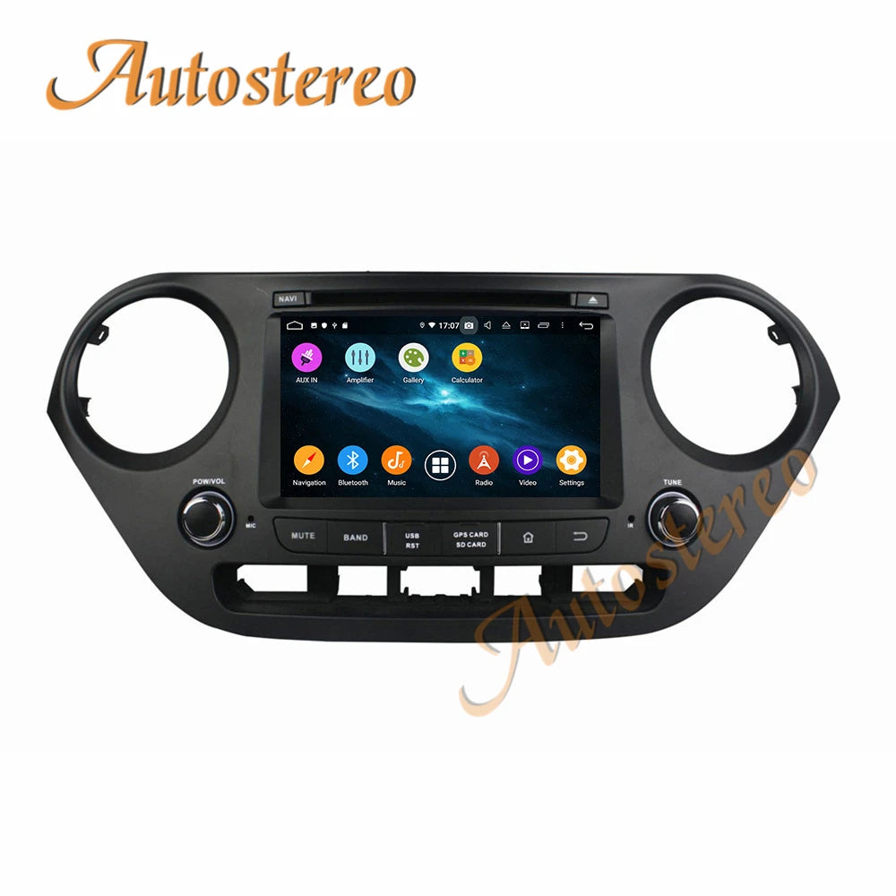 Car DVD Player Android 13 Carplay GPS Navigation For Hyundai i10 2013-2018 Auto Radio Ster