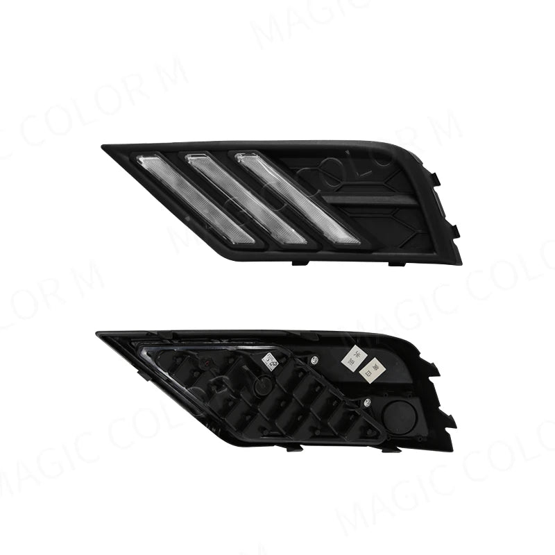 Car LED Daytime Running Light Fog Lamp DRL for VW Volkswagen Tiguan 2017 2018 2019 with Tu | AUTOKITSHOP