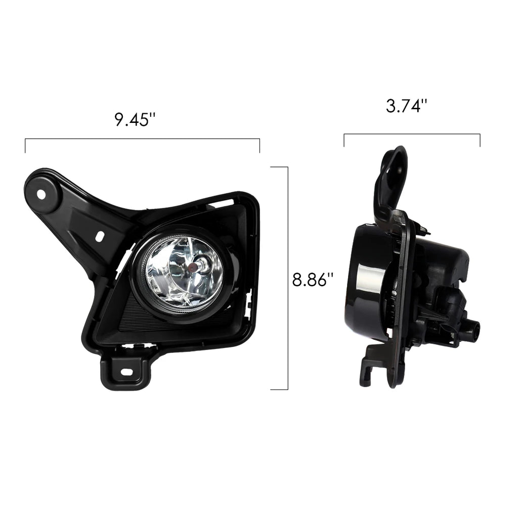 LED DRL Fog Lights For Toyota Hiace 2012-2013 For Toyota Quantam 2012-2013 Headlights Fog  | AUTOKITSHOP