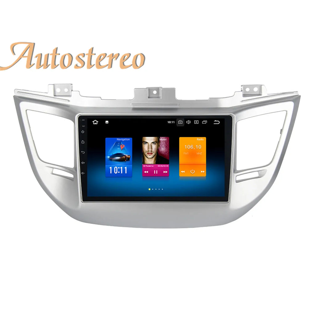 Android14 Carplay Car Multimedia Player GPS Navigation For Hyundai Tuscon 2015-2019 Car St