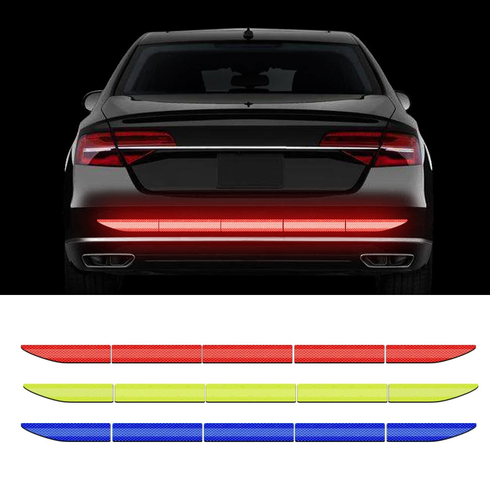 Universal 86.5*3.4cm Car Reflective Sticker Tape Car Accessories Reflective Strip Car Body