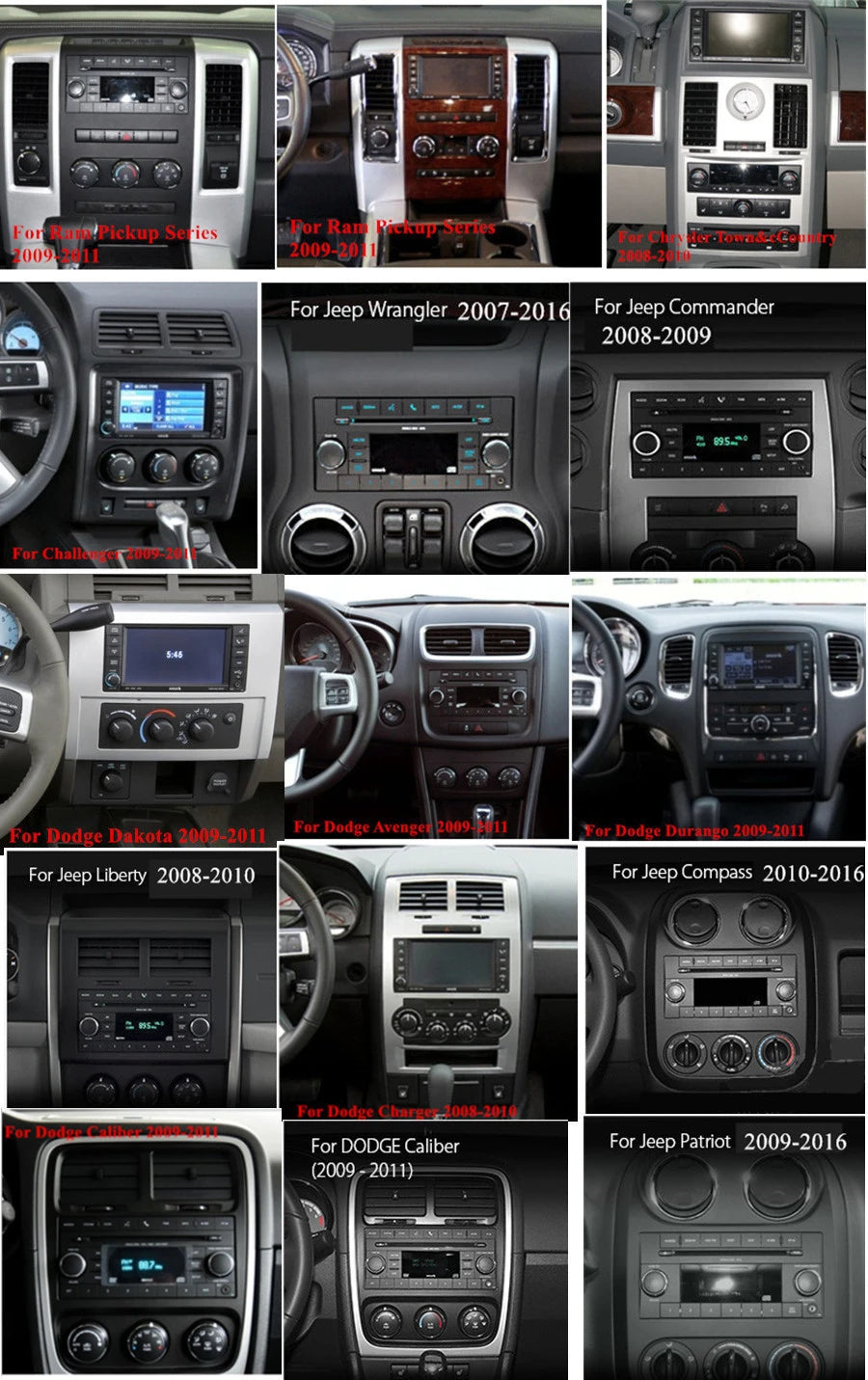 RGB - Ambient Light - for Jeep 2010-2016 - Car Interior Lighting