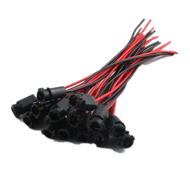 10-90pcs T5 286 Bulb Socket for T5 led indicator Light Bulb Car 12v T5 led bulb holder soc