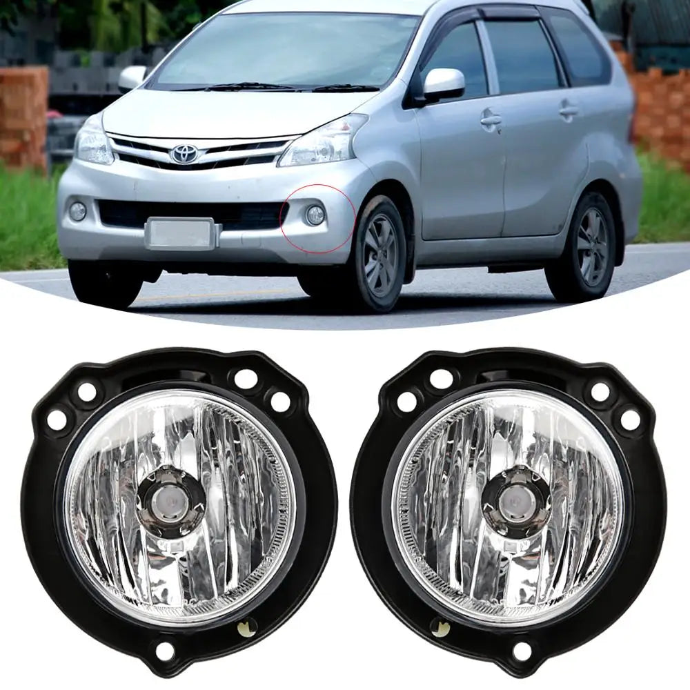 For Toyota Avanza 2012 2013 2014 2015 2016 LED Fog Lamp DRL Light Daytime Running Bumper D | AUTOKITSHOP