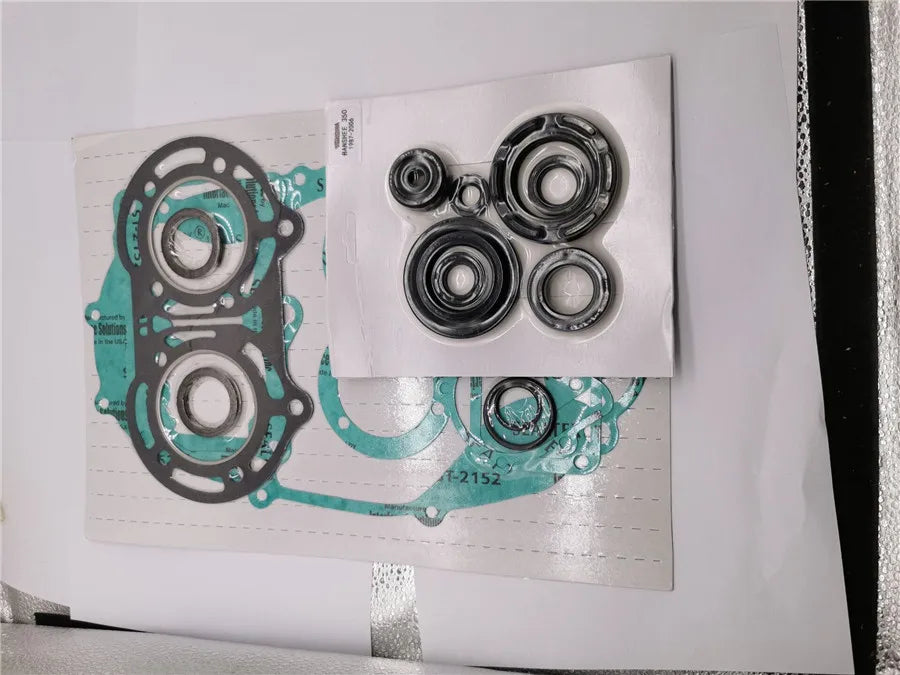 Engine Gasket Set With Oil Seals Complete Kit for Yamaha Banshee 350 YFZ350 1987-2006