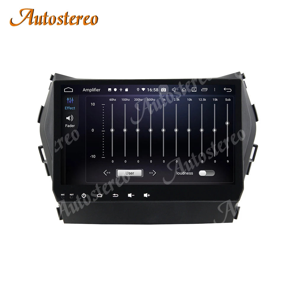 Carplay Android 14 Car Multimedia Player GPS Navigation For Hyundai IX45/Sante Fe 2014-201