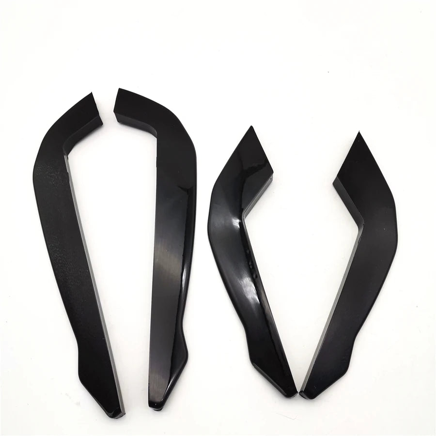 Car Bumper Lip Fin Splitter Spoiler Canard For Ford focus St/st-line MK4 18-21