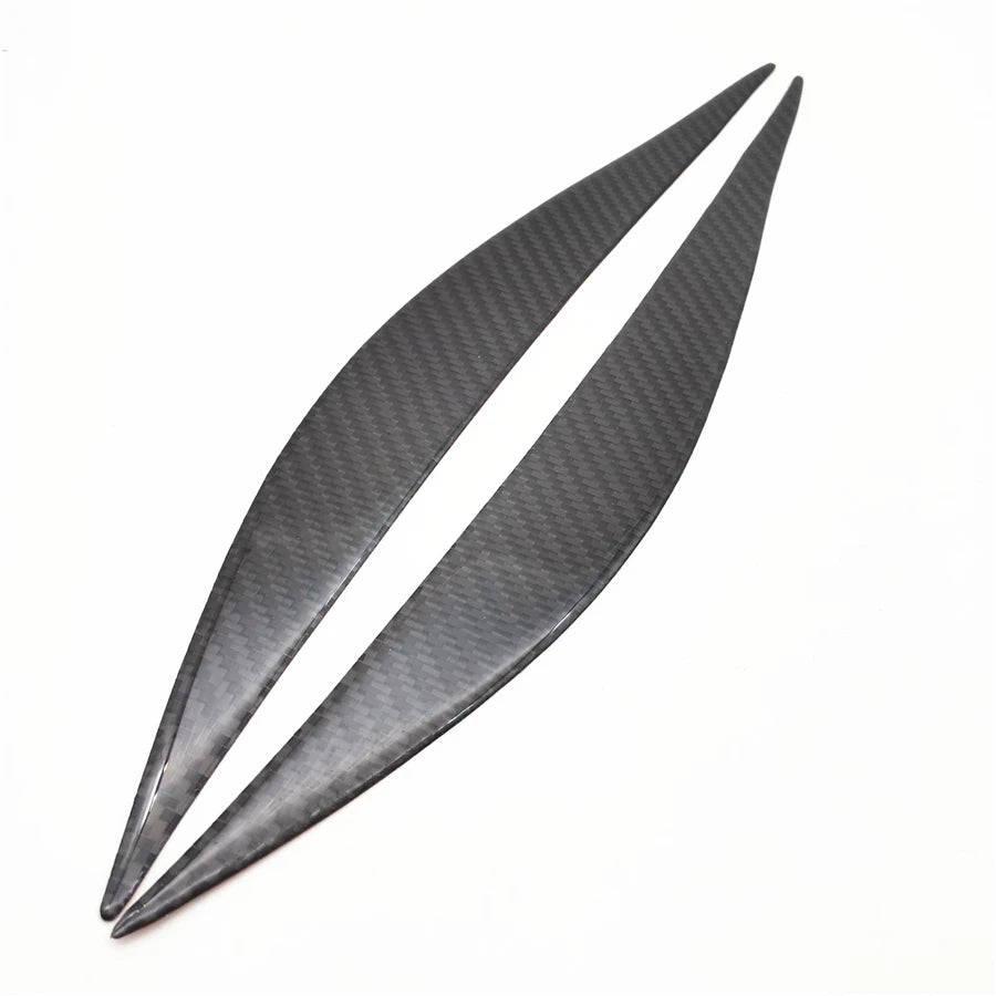 Carbon Headlight EyeLid Cover Eyebrows For BMW F32 F33 F36 F82 M4 M3 2014-2018