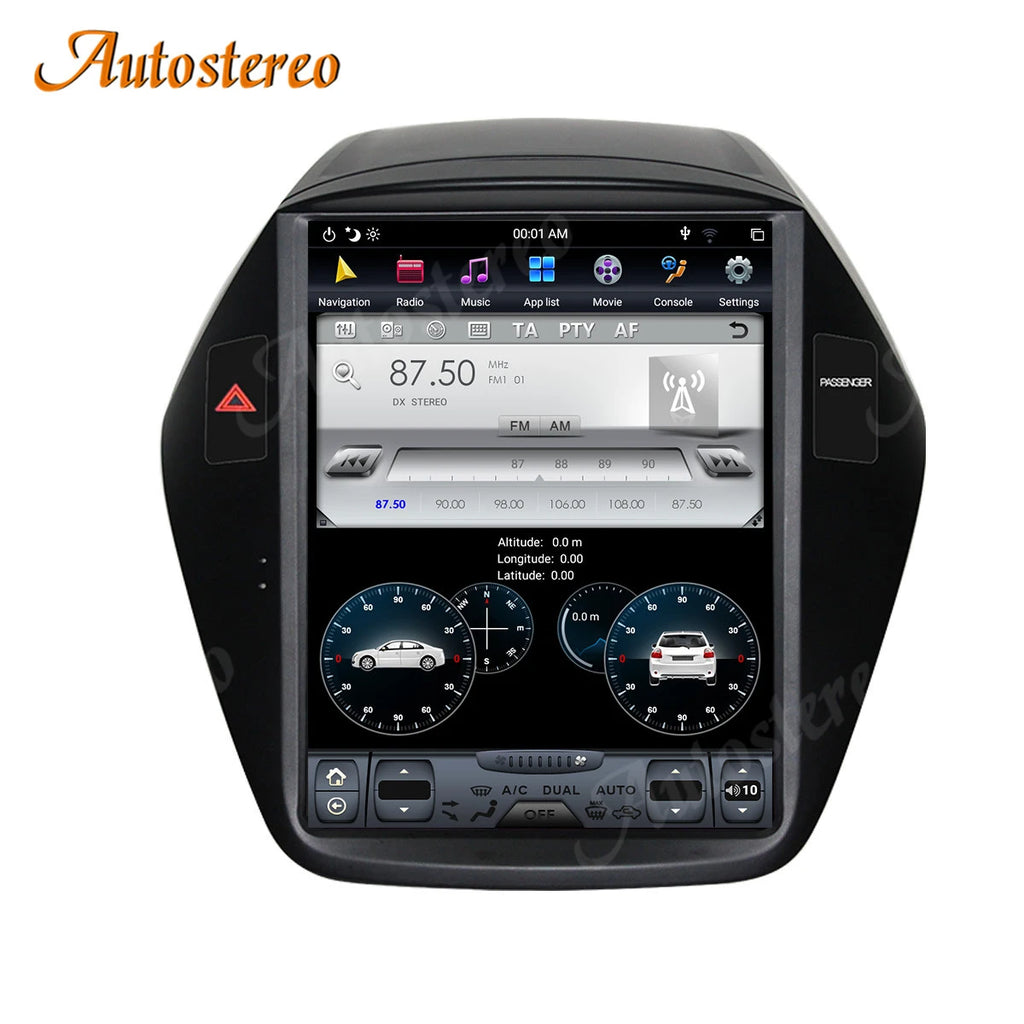 Android 11.0 Car GPS Navigation Auto Radio Tape Recorder For Hyundai IX35 2009-2016 Auto S