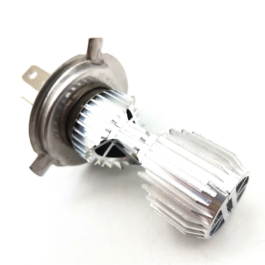 Universal H4 20W LED Moped Scooter Led Headlight Bulb Headlamp Light 12V