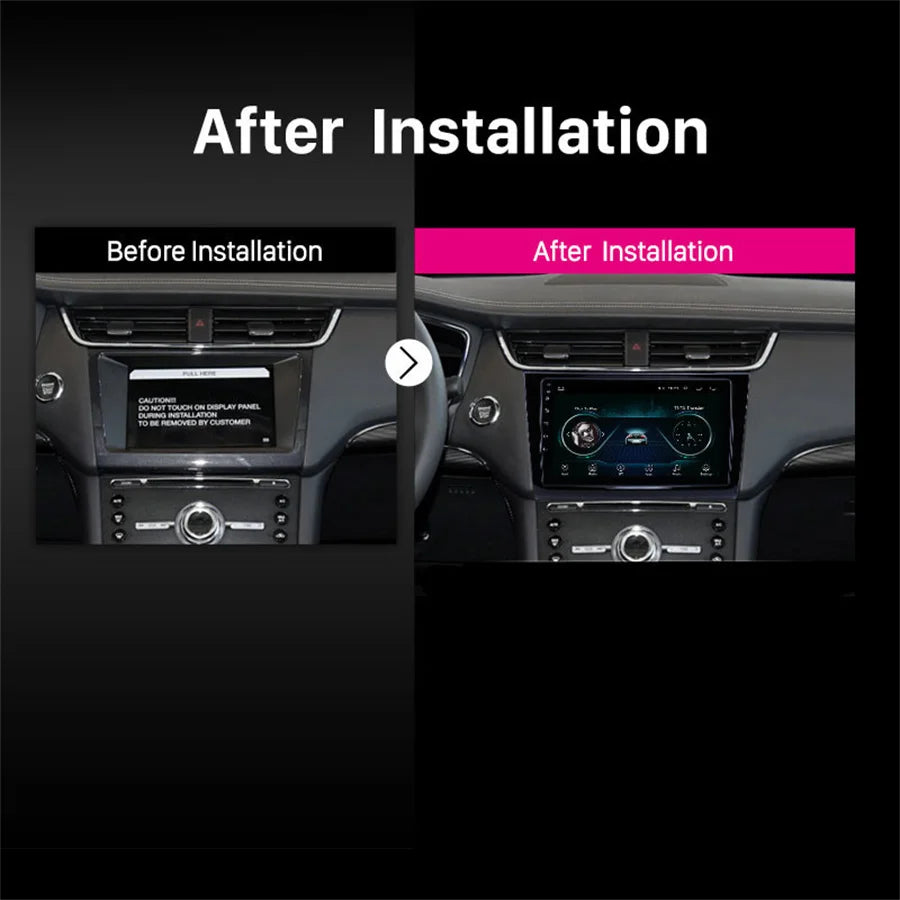 9" Car GPS Radio Android 10 H1+16G for 2015-2018 Ford Taurus