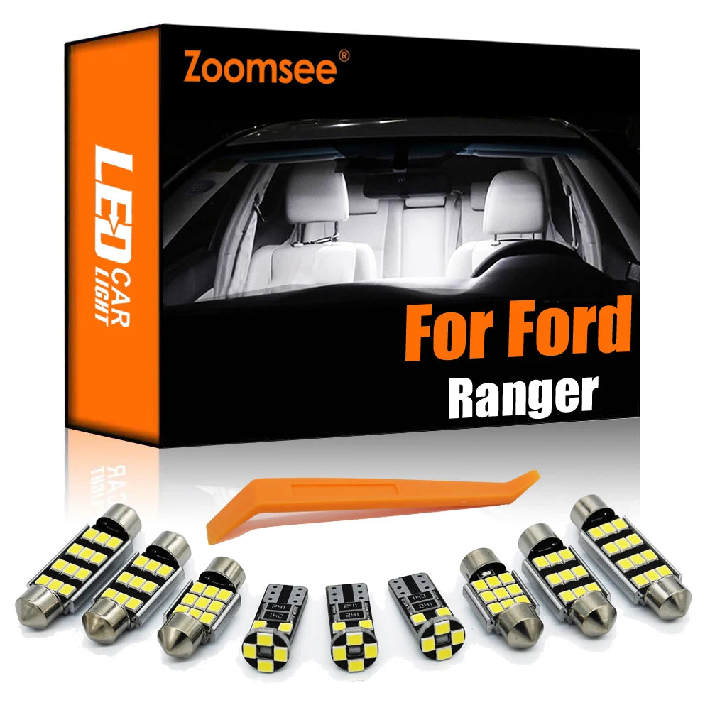 LED Interior Light Kit for Ford Ranger 1986-2012 - Canbus Dome Map Door Trunk Bulbs | AUTOKITSHOP