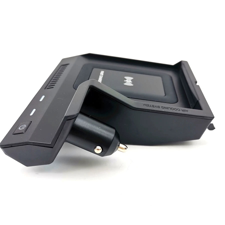 10W Car Console Wireless Phone Charger Pad For Mercedes Benz C GLC Class C64 AMG Drive lef