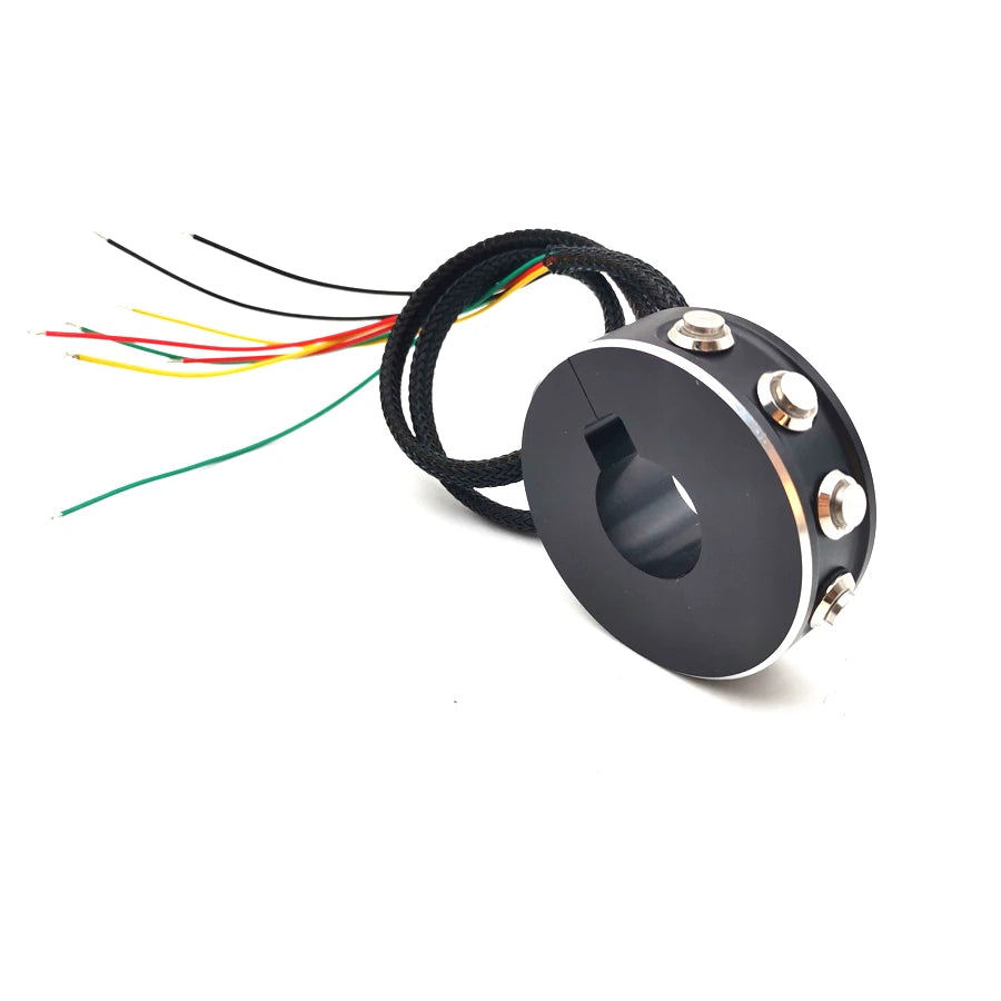 Universal Motorcycle Handlebar Switch Control Button 7/8 inch CNC Aluminum Alloy