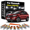 BADEYA 13Pcs Canbus LED Interior Reading Map Light Kit For Renault Koleos 2009 2010 2011 2