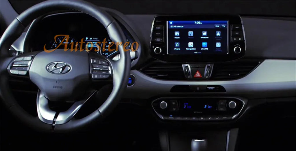Carplay 4G Android 13 GPS Navigation For Hyundai I30 2017 2018 2019 Auto Radio Head Unit M