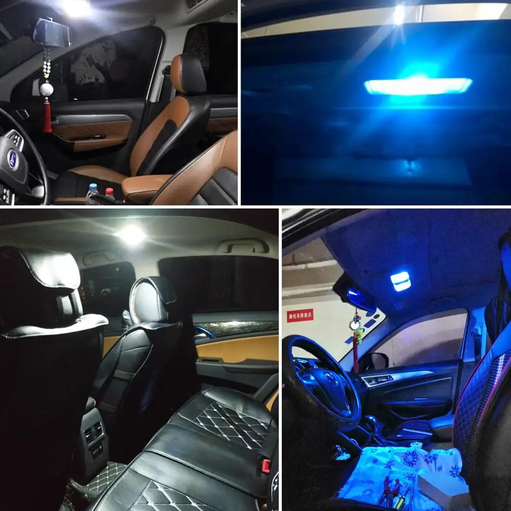 2-Piece LED Interior Light Kit for FLS35 W5W T10 - Canbus Error-Free Interior Bulbs