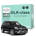 18-Piece LED Interior Light Kit for Mercedes Benz MB GLK-Class GLK220 GLK300 GLK350 X204 2008-2015 - Canbus Dome Map ...