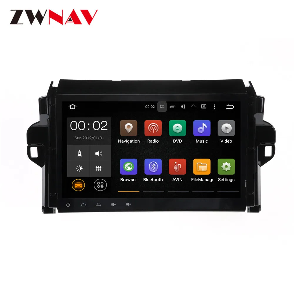 Android 14 Carplay Car Radio For Toyota Fortuner SW4 2016-2021 GPS Navigation Multimedia p