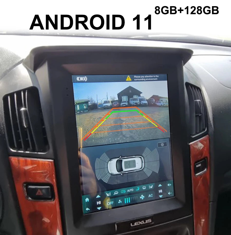9.7inch Car Radio Android Screen For Lexus RX 300 RX330 Toyota Harrier 1998-2003 AutoStere