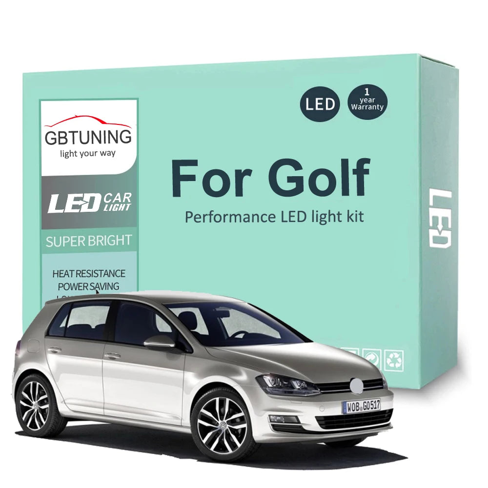 LED Interior Light Kit for Volkswagen VW Golf 4 5 6 7 Jetta Bora Vento Passat B5 B6 B7 B8 CC Polo Phaeton Car Indoor ...