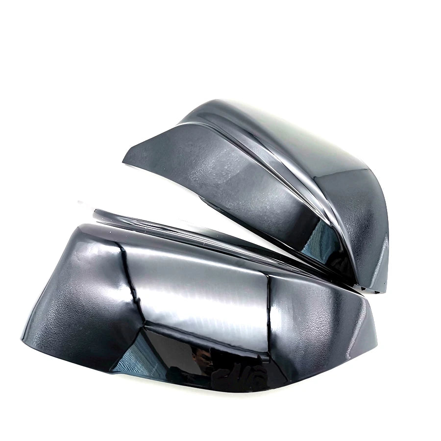 Pair Black Car Side Mirror Cover Replacement for Infiniti Q50 Q60 QX30 Q70 2014+