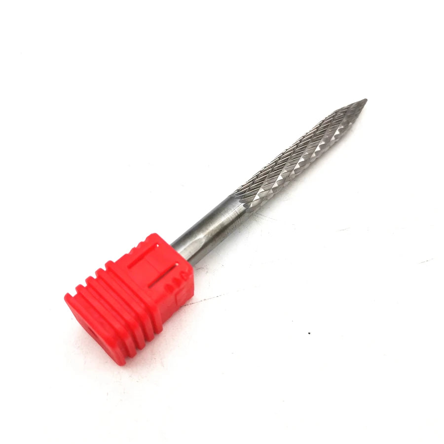 8mm Carbon Steel Air Drill Bit Car Tubeless Tire Puncture Edge File Repair Tool