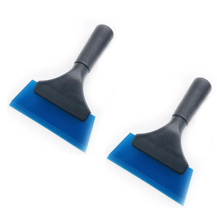 2x Window Tint Vinyl Handle Squeegee Water Blade Snow Scraper Car Film Wrap Tool