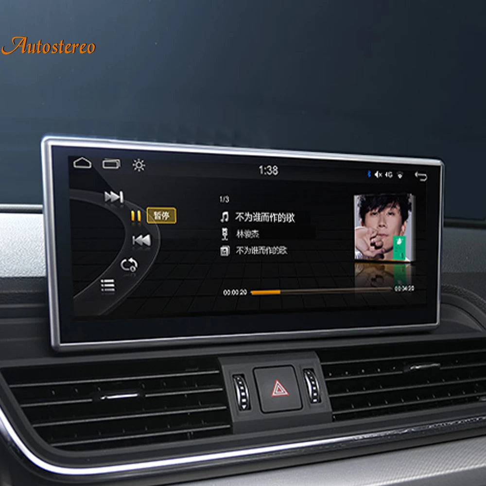 Android 13 Carplay LTE For Audi Q5 B9 2016-2021 Car GPS Navigation Multimedia Player Auto