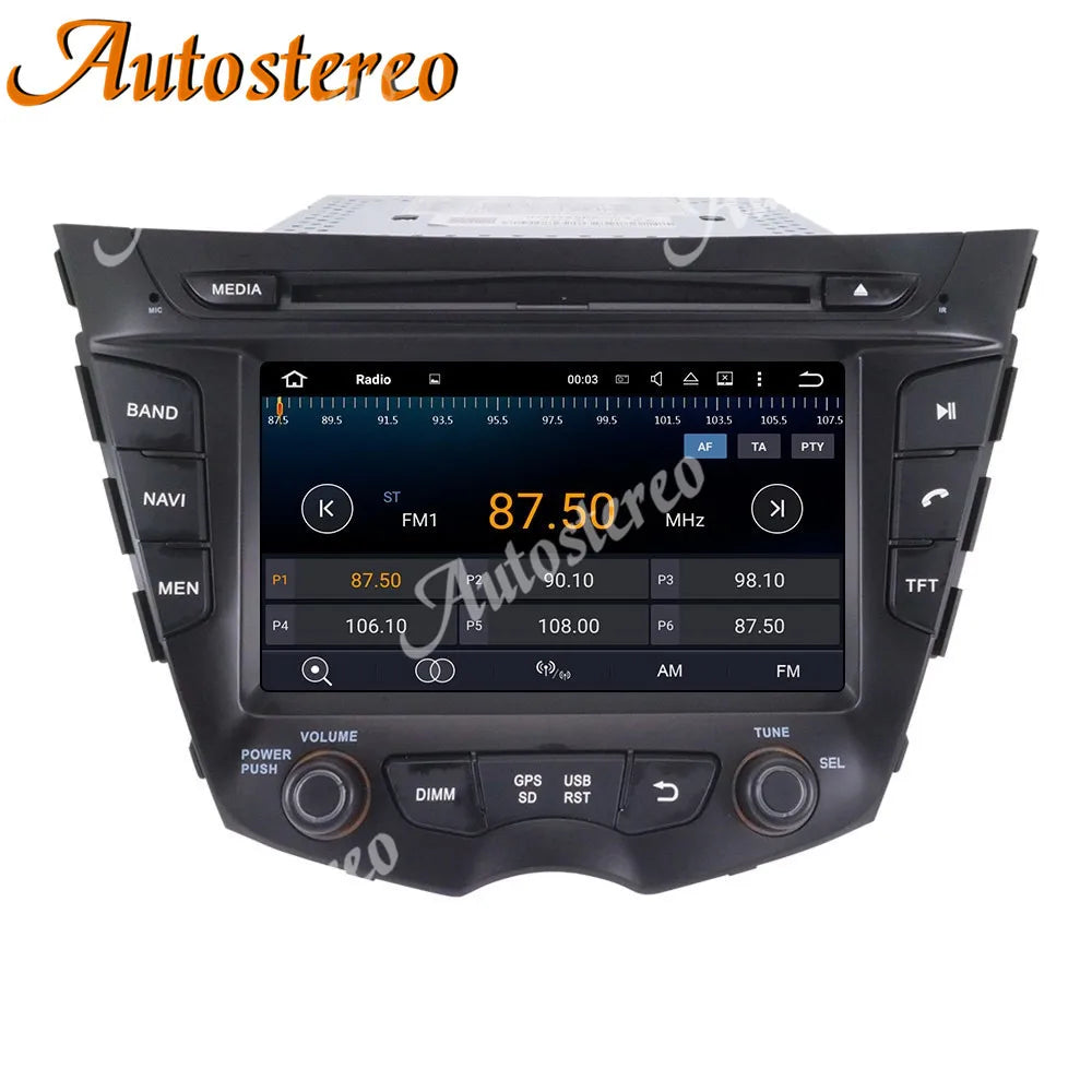 Carplay Android 13 Car DVD Player For HYUNDAI Veloster 2011-2016 GPS Navigation Radio Mult