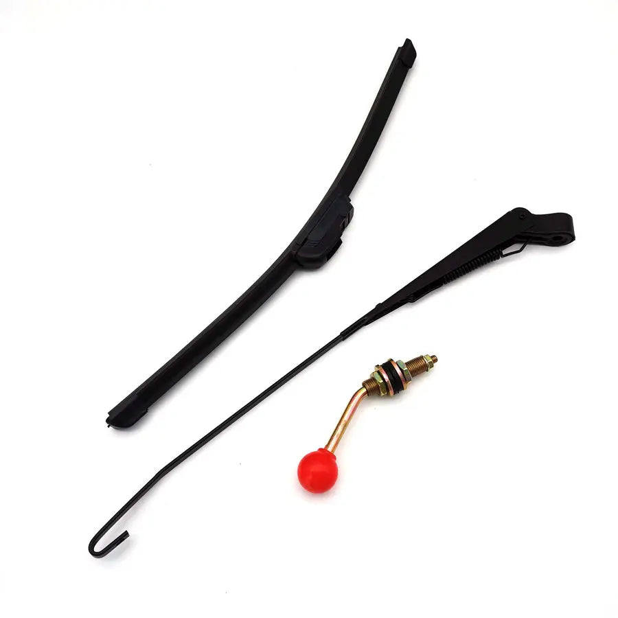 Universal Manual Operated Windshield Wiper Kit For UTV Cart Can Am Polaris