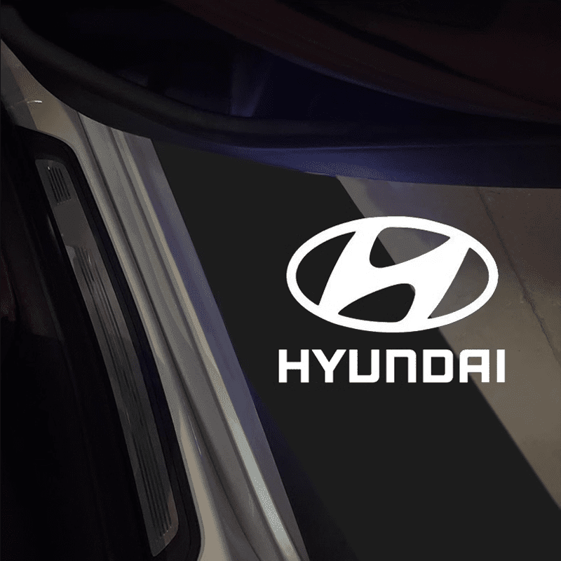Hyundai Compatible Car Door Welcome Lights