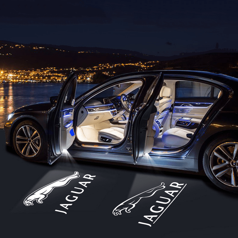 Jaguar Compatible Car Door Welcome Lights