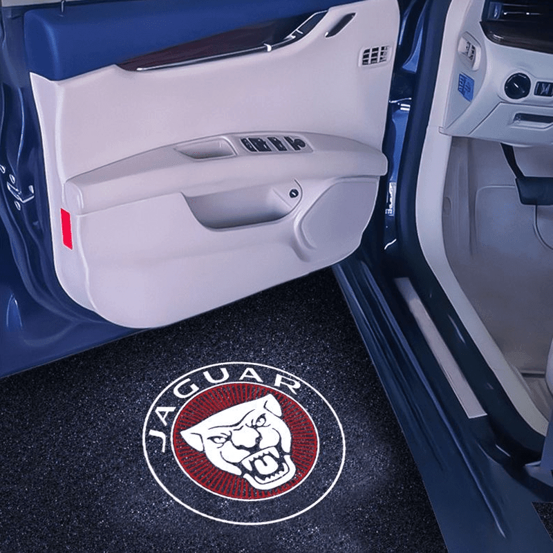 Jaguar Compatible Car Door Welcome Lights