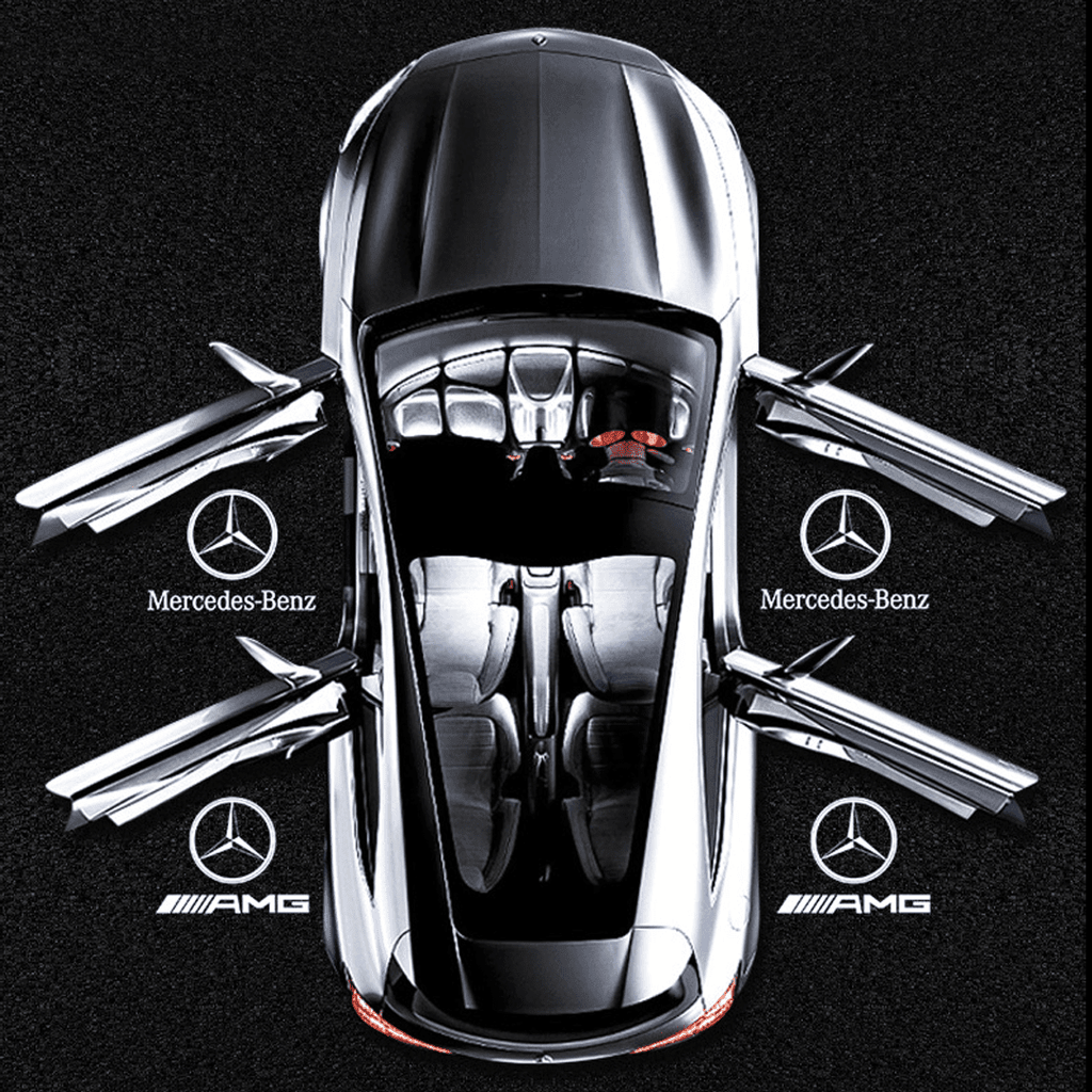 Mercedes-Benz Compatible Car Door Welcome Lights