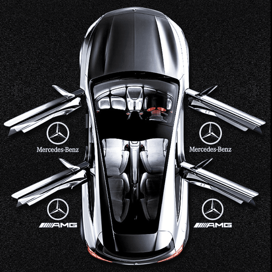 Mercedes-Benz Compatible Car Door Welcome Lights