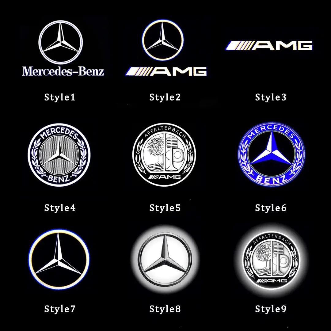 Mercedes-Benz Compatible Car Door Welcome Lights