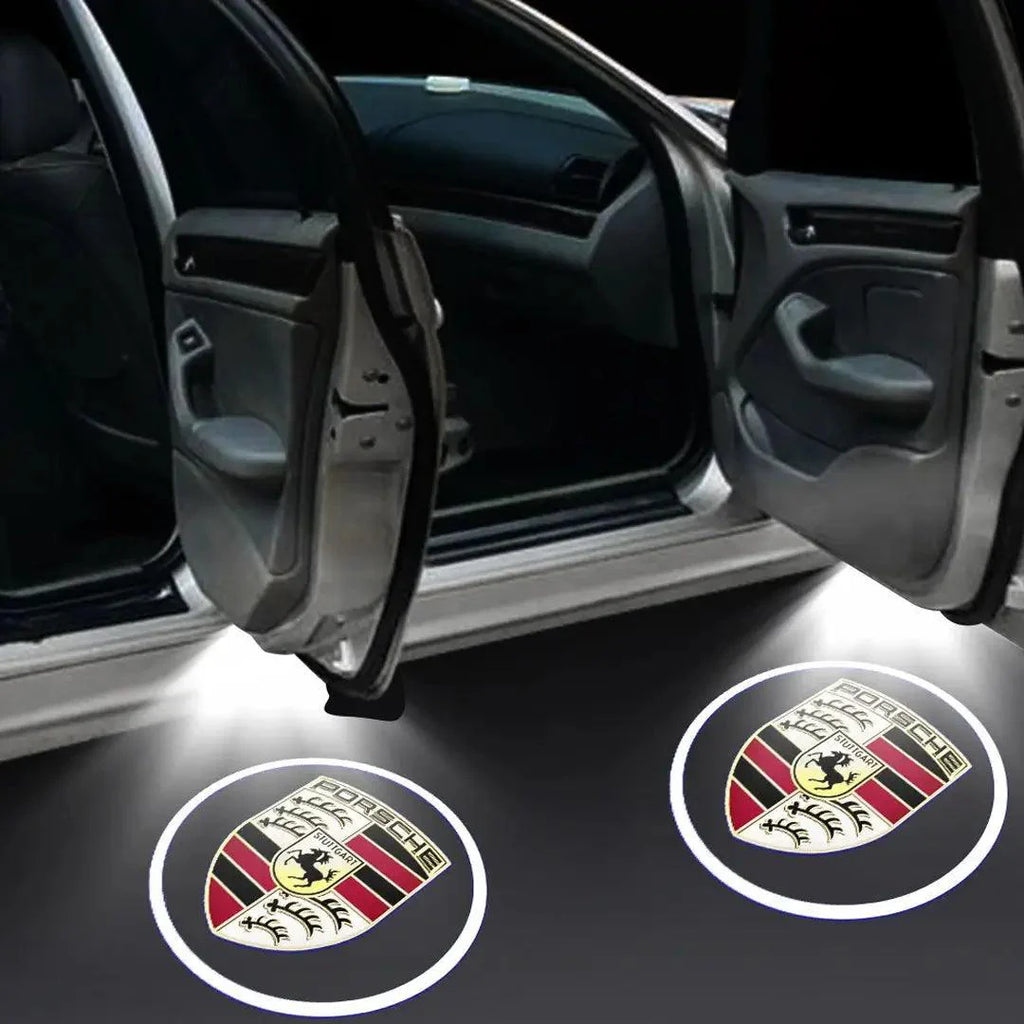 Porsche Compatible Car Door Welcome Lights