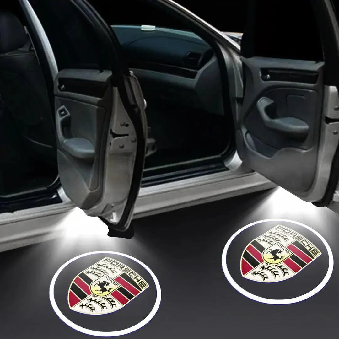 Porsche Compatible Car Door Welcome Lights