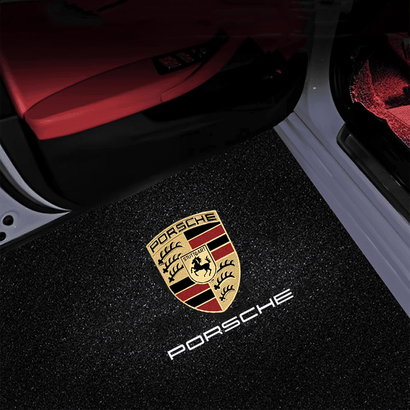Porsche Compatible Car Door Welcome Lights