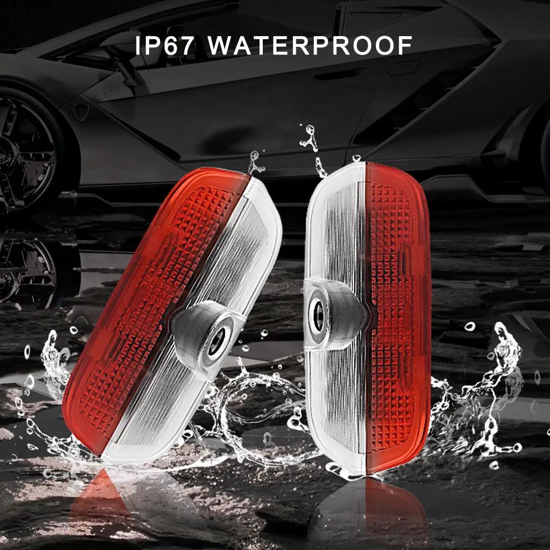 Porsche Compatible Car Door Welcome Lights