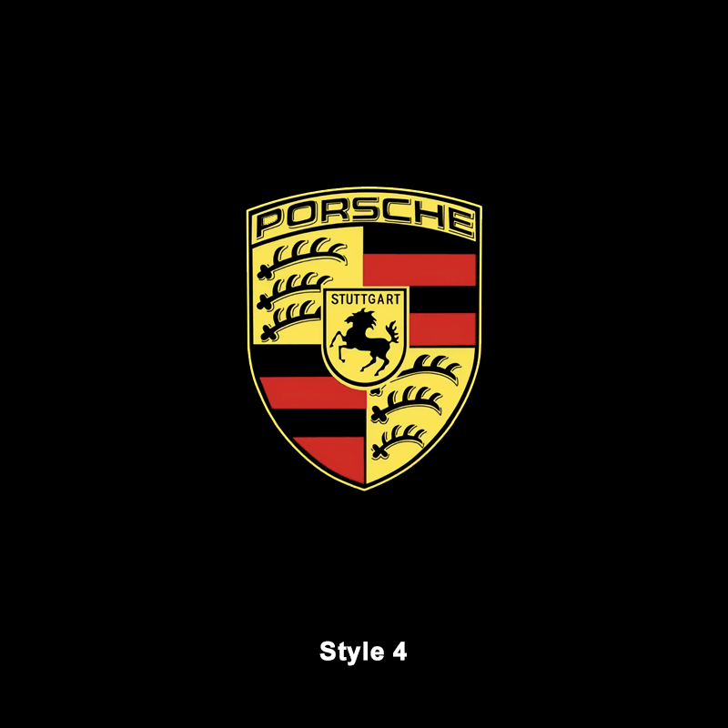 Porsche Compatible Car Door Welcome Lights