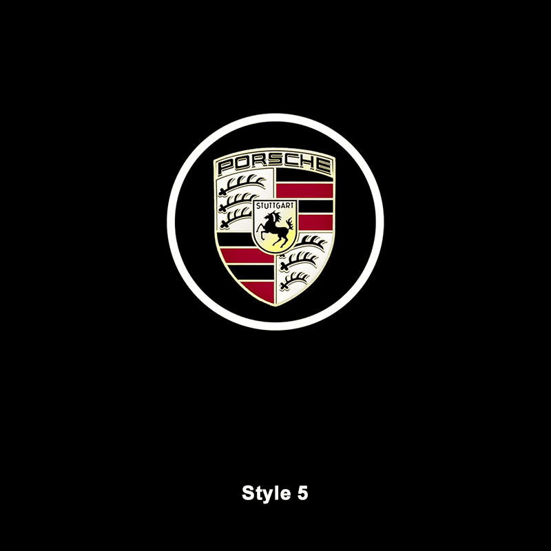 Porsche Compatible Car Door Welcome Lights