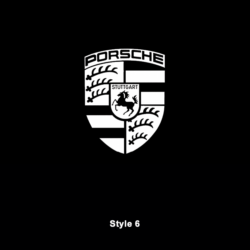 Porsche Compatible Car Door Welcome Lights