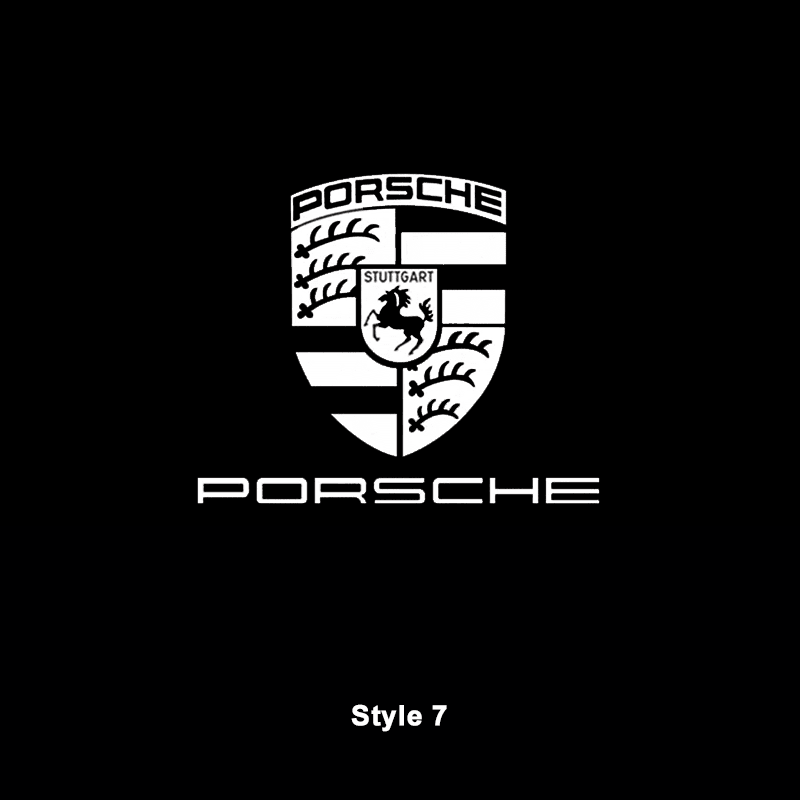 Porsche Compatible Car Door Welcome Lights