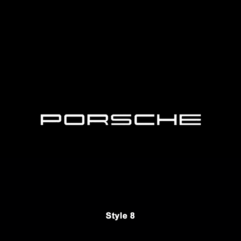 Porsche Compatible Car Door Welcome Lights