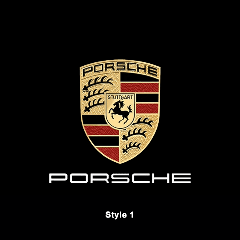 Porsche Compatible Car Door Welcome Lights