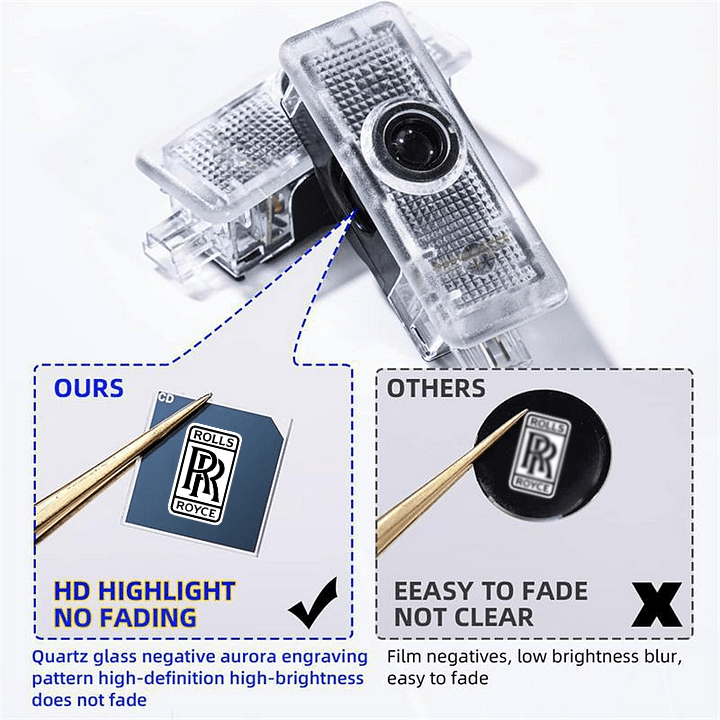Rolls-Royce Compatible Car Door Welcome Lights